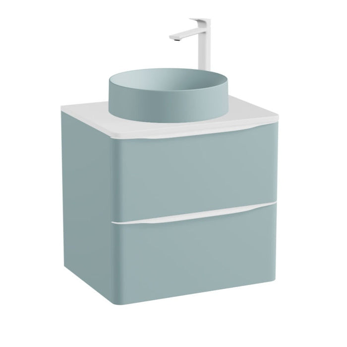 Vado Cameo 2 Drawer Wall Hung Vanity Unit With Worktop