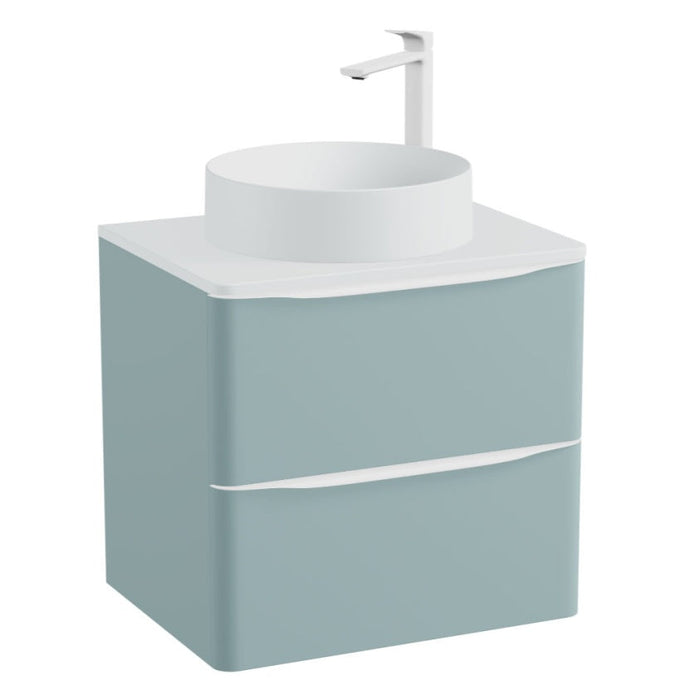 Vado Cameo 2 Drawer Wall Hung Vanity Unit With Worktop