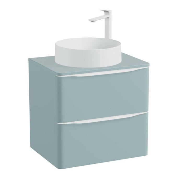 Vado Cameo 2 Drawer Wall Hung Vanity Unit With Worktop
