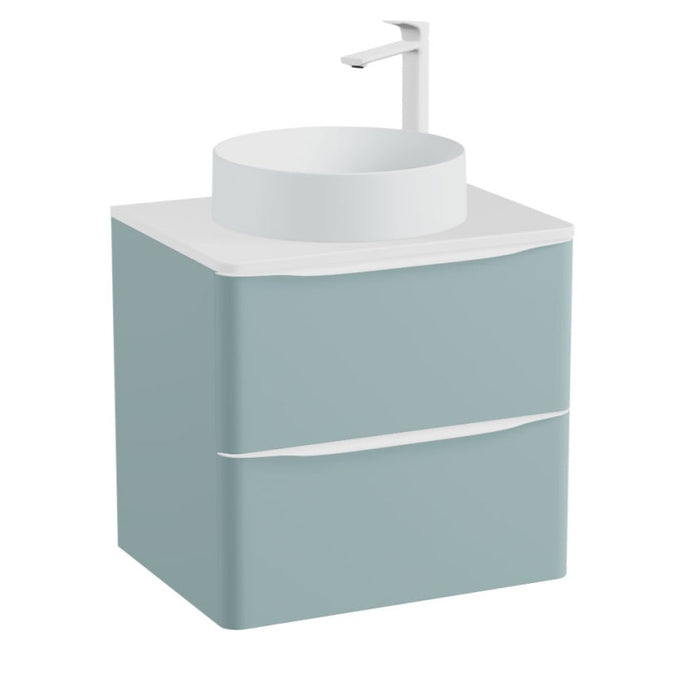 Vado Cameo 2 Drawer Wall Hung Vanity Unit With Worktop