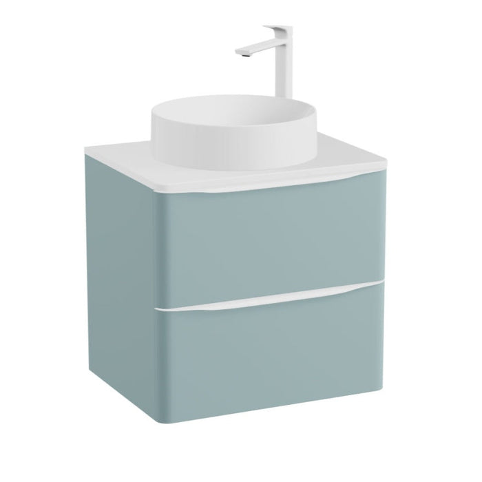 Vado Cameo 2 Drawer Wall Hung Vanity Unit With Worktop