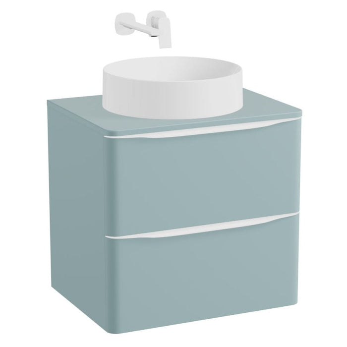 Vado Cameo 2 Drawer Wall Hung Vanity Unit With Worktop