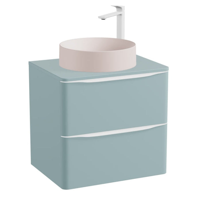 Vado Cameo 2 Drawer Wall Hung Vanity Unit With Worktop