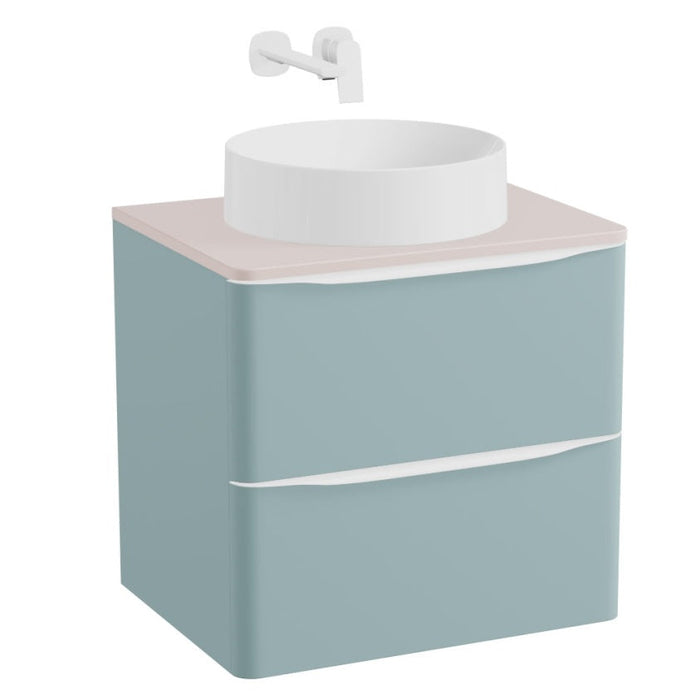 Vado Cameo 2 Drawer Wall Hung Vanity Unit With Worktop