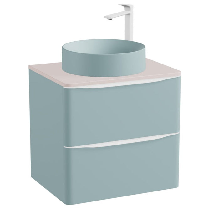 Vado Cameo 2 Drawer Wall Hung Vanity Unit With Worktop