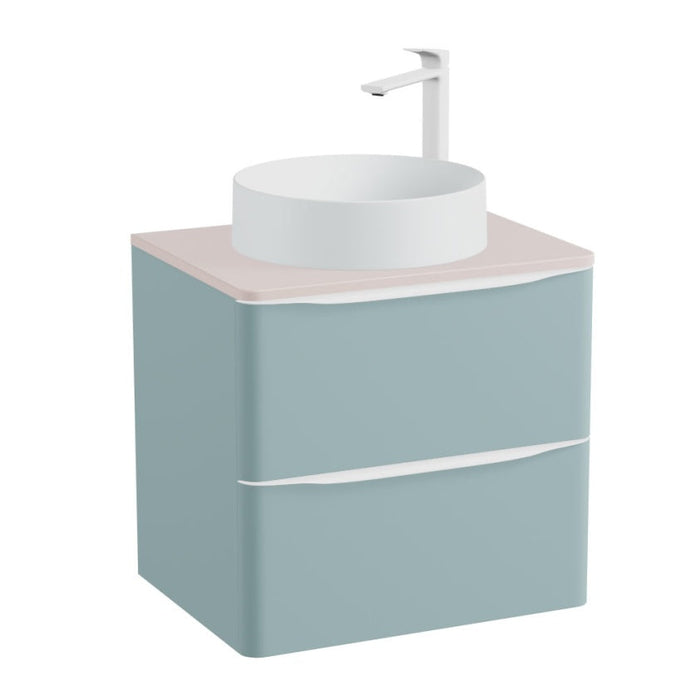 Vado Cameo 2 Drawer Wall Hung Vanity Unit With Worktop