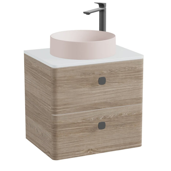 Vado Cameo 2 Drawer Wall Hung Vanity Unit With Worktop