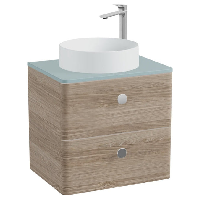 Vado Cameo 2 Drawer Wall Hung Vanity Unit With Worktop