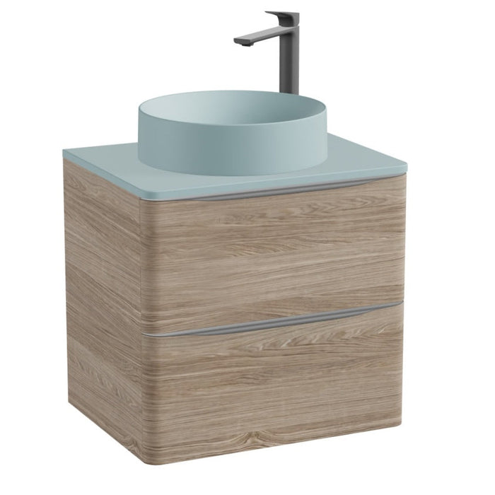 Vado Cameo 2 Drawer Wall Hung Vanity Unit With Worktop