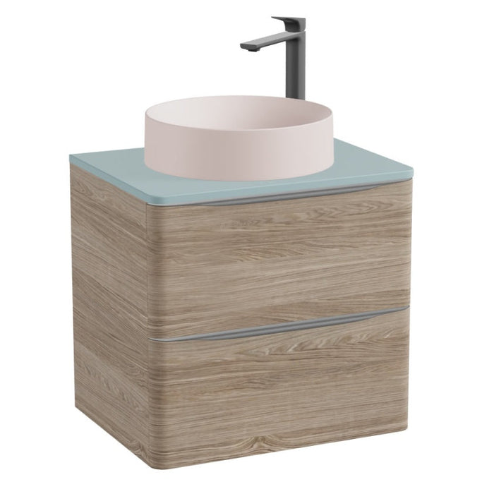 Vado Cameo 2 Drawer Wall Hung Vanity Unit With Worktop