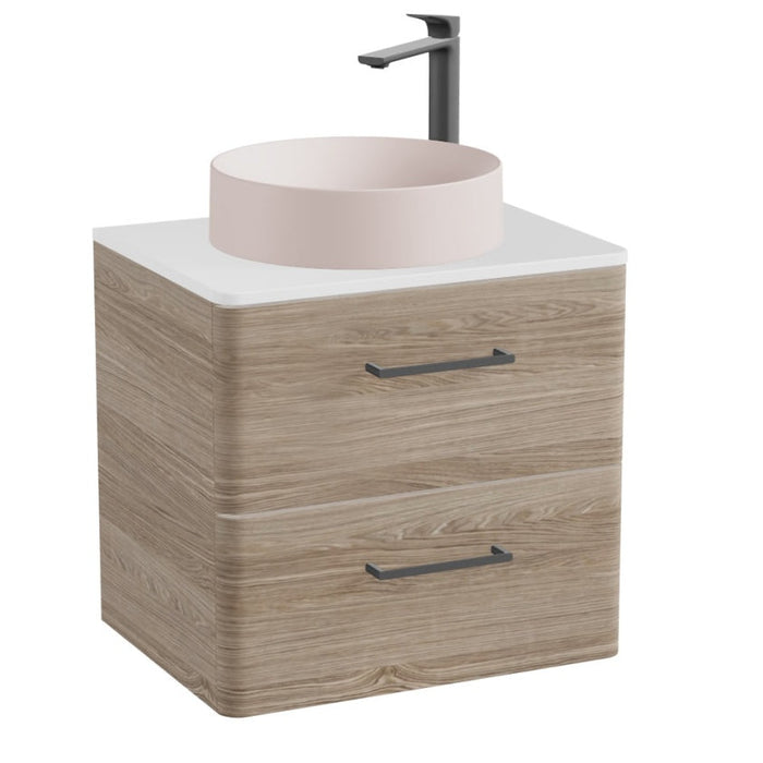 Vado Cameo 2 Drawer Wall Hung Vanity Unit With Worktop