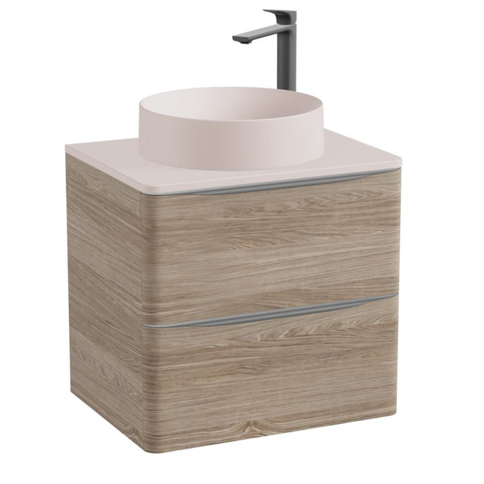 Vado Cameo 2 Drawer Wall Hung Vanity Unit With Worktop