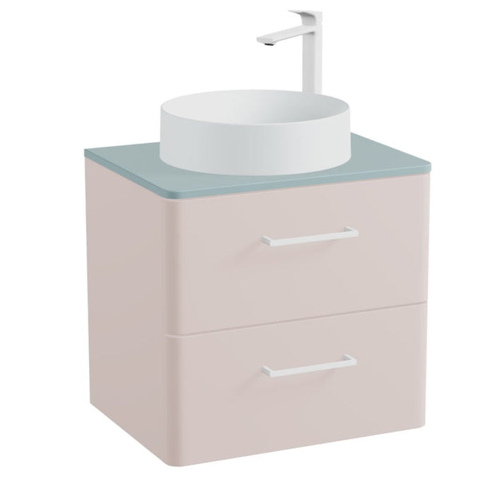 Vado Cameo 2 Drawer Wall Hung Vanity Unit With Worktop
