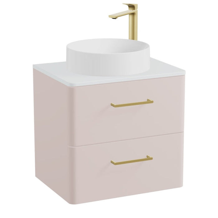 Vado Cameo 2 Drawer Wall Hung Vanity Unit With Worktop