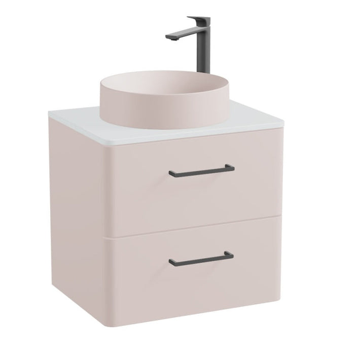 Vado Cameo 2 Drawer Wall Hung Vanity Unit With Worktop