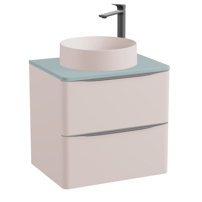 Vado Cameo 2 Drawer Wall Hung Vanity Unit With Worktop