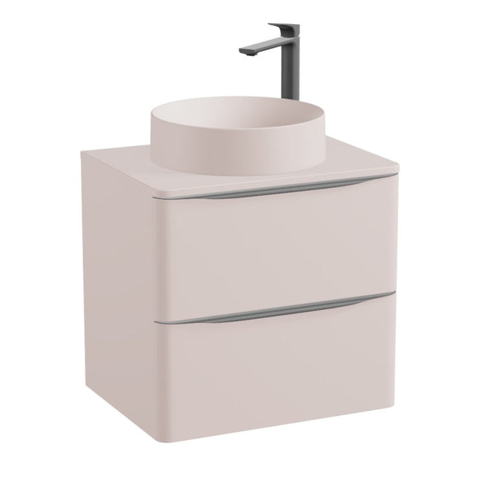 Vado Cameo 2 Drawer Wall Hung Vanity Unit With Worktop