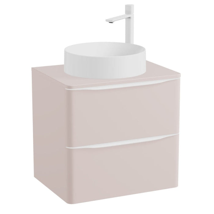 Vado Cameo 2 Drawer Wall Hung Vanity Unit With Worktop