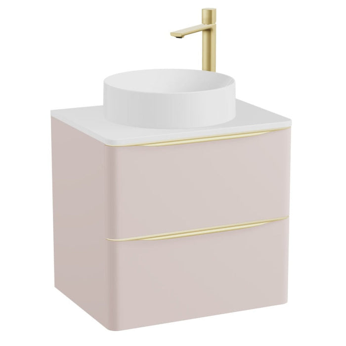 Vado Cameo 2 Drawer Wall Hung Vanity Unit With Worktop