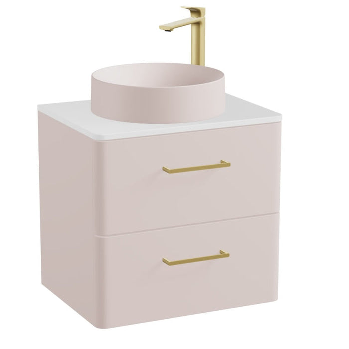 Vado Cameo 2 Drawer Wall Hung Vanity Unit With Worktop