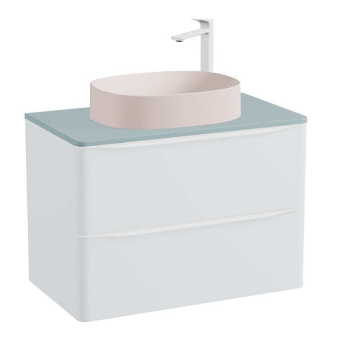 Vado Cameo 2 Drawer Wall Hung Vanity Unit With Worktop