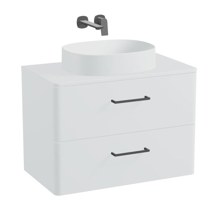 Vado Cameo 2 Drawer Wall Hung Vanity Unit With Worktop