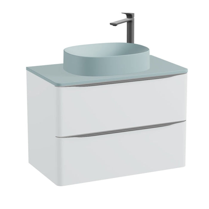 Vado Cameo 2 Drawer Wall Hung Vanity Unit With Worktop