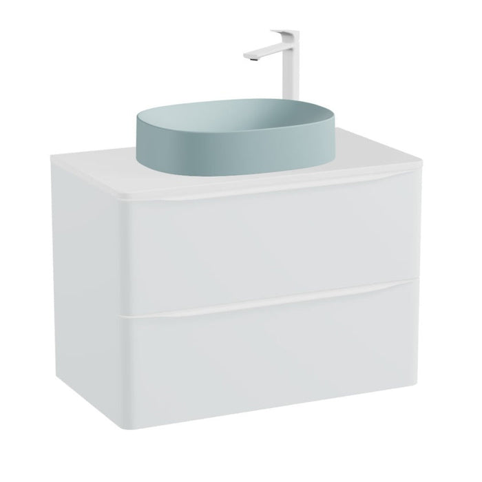 Vado Cameo 2 Drawer Wall Hung Vanity Unit With Worktop