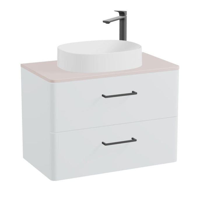 Vado Cameo 2 Drawer Wall Hung Vanity Unit With Worktop