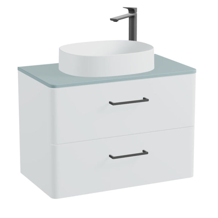 Vado Cameo 2 Drawer Wall Hung Vanity Unit With Worktop