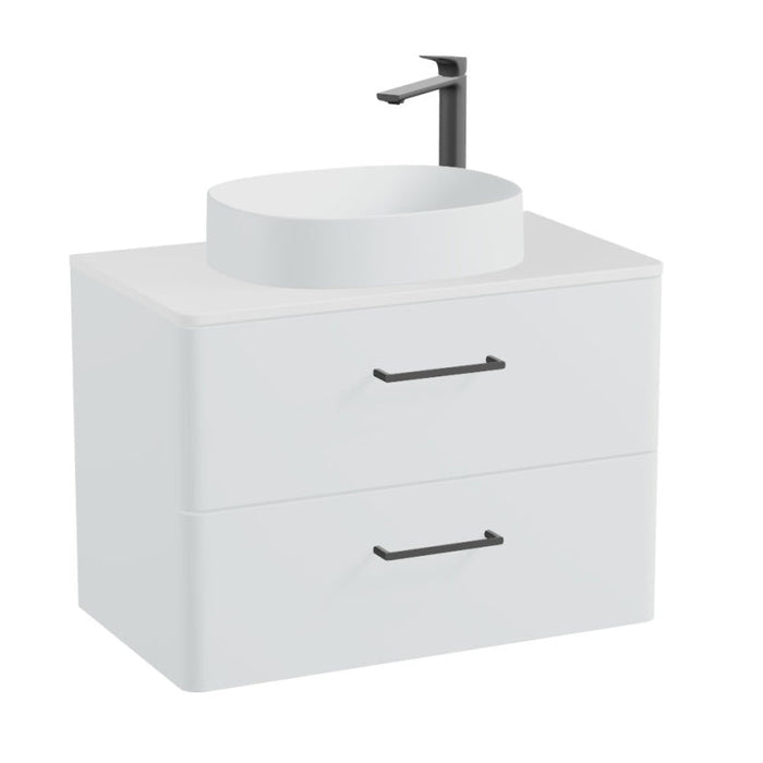 Vado Cameo 2 Drawer Wall Hung Vanity Unit With Worktop
