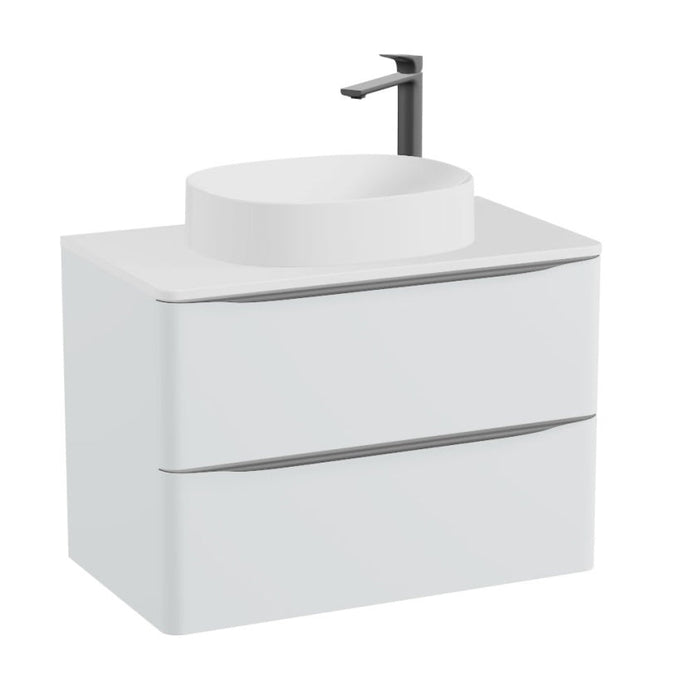 Vado Cameo 2 Drawer Wall Hung Vanity Unit With Worktop