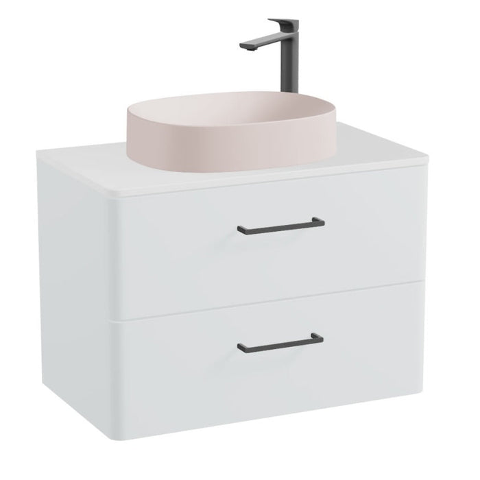 Vado Cameo 2 Drawer Wall Hung Vanity Unit With Worktop