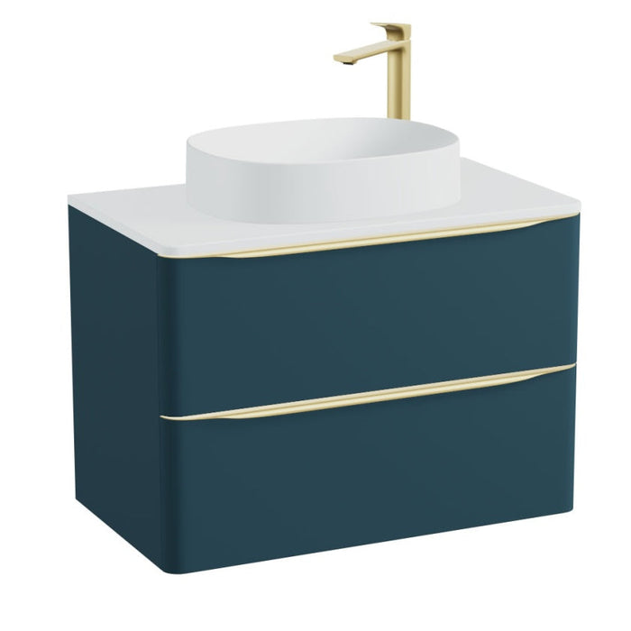 Vado Cameo 2 Drawer Wall Hung Vanity Unit With Worktop