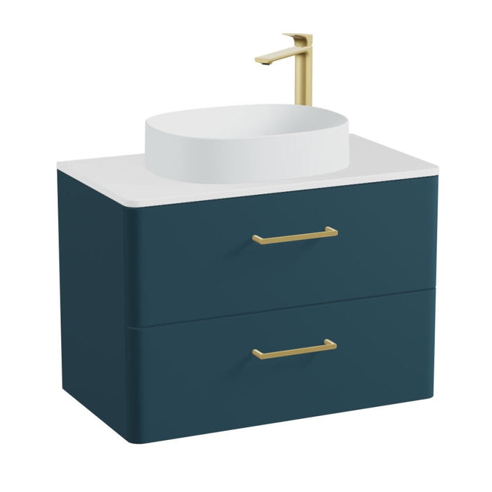 Vado Cameo 2 Drawer Wall Hung Vanity Unit With Worktop