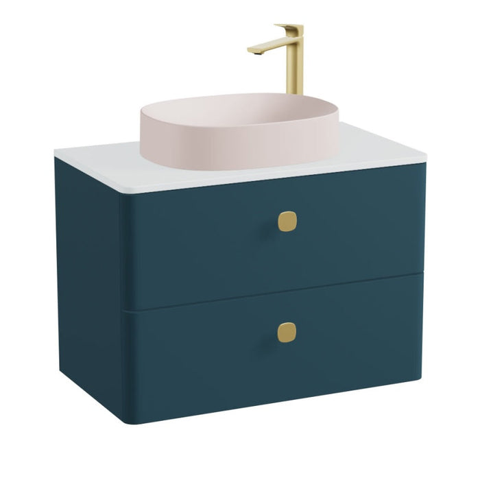 Vado Cameo 2 Drawer Wall Hung Vanity Unit With Worktop