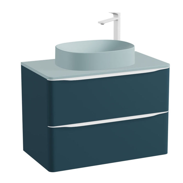 Vado Cameo 2 Drawer Wall Hung Vanity Unit With Worktop