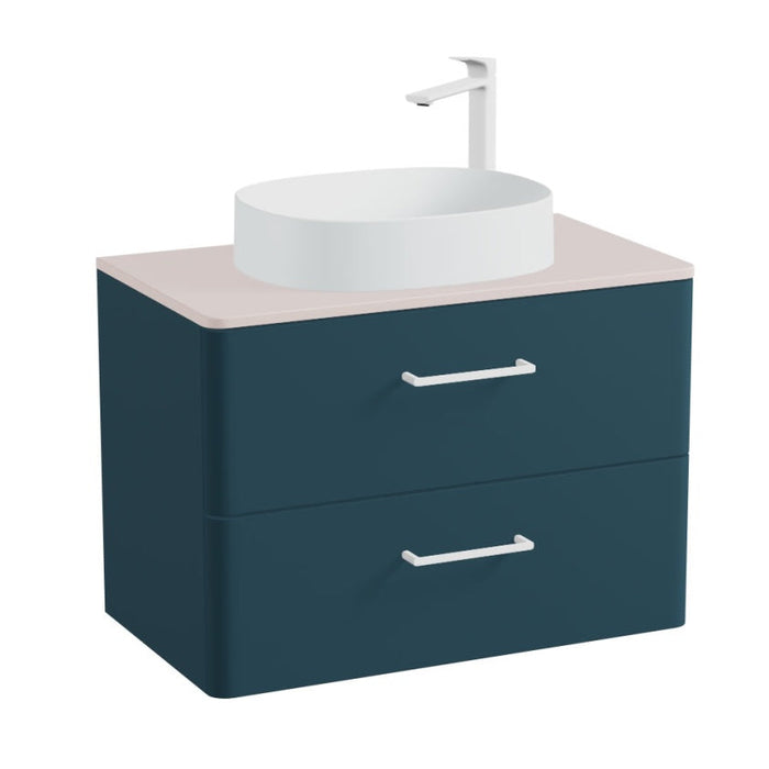 Vado Cameo 2 Drawer Wall Hung Vanity Unit With Worktop