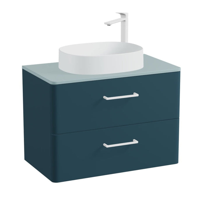 Vado Cameo 2 Drawer Wall Hung Vanity Unit With Worktop