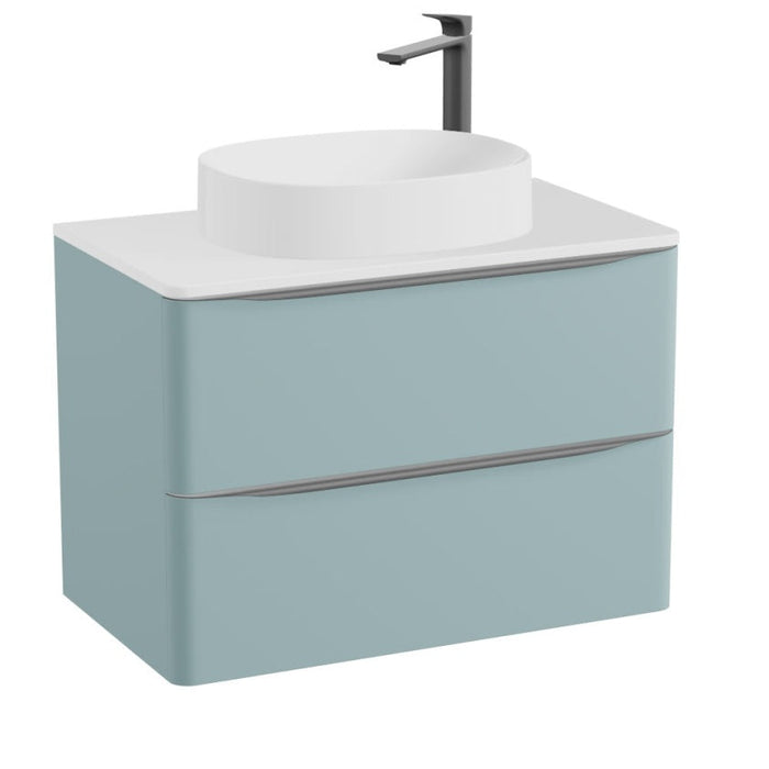 Vado Cameo 2 Drawer Wall Hung Vanity Unit With Worktop