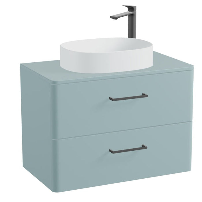 Vado Cameo 2 Drawer Wall Hung Vanity Unit With Worktop