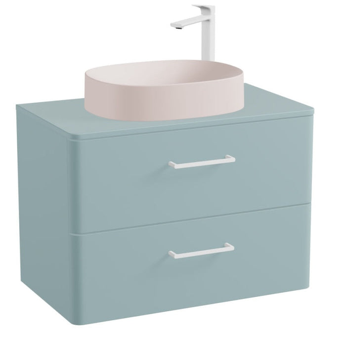 Vado Cameo 2 Drawer Wall Hung Vanity Unit With Worktop