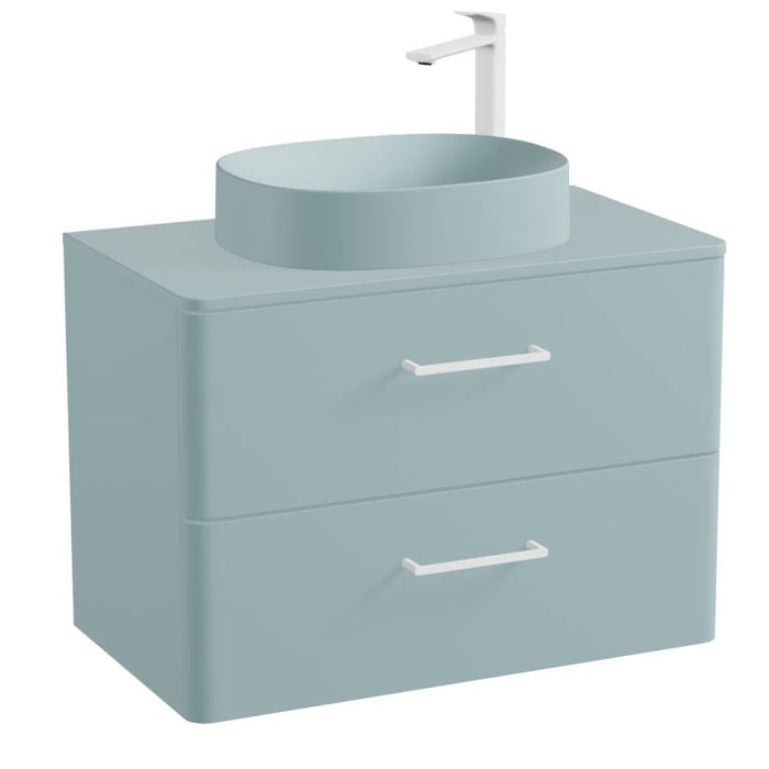 Vado Cameo 2 Drawer Wall Hung Vanity Unit With Worktop