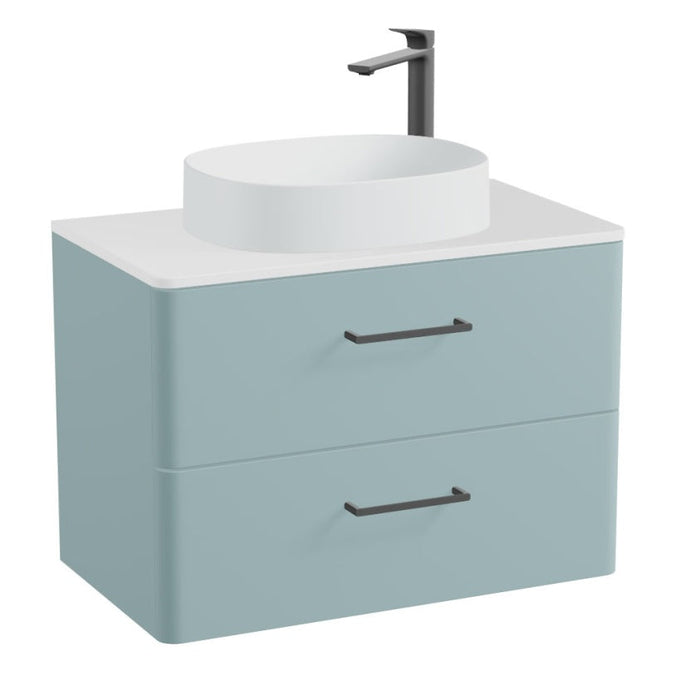 Vado Cameo 2 Drawer Wall Hung Vanity Unit With Worktop