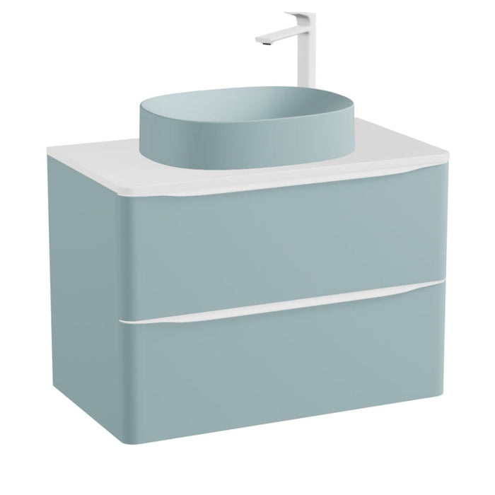 Vado Cameo 2 Drawer Wall Hung Vanity Unit With Worktop