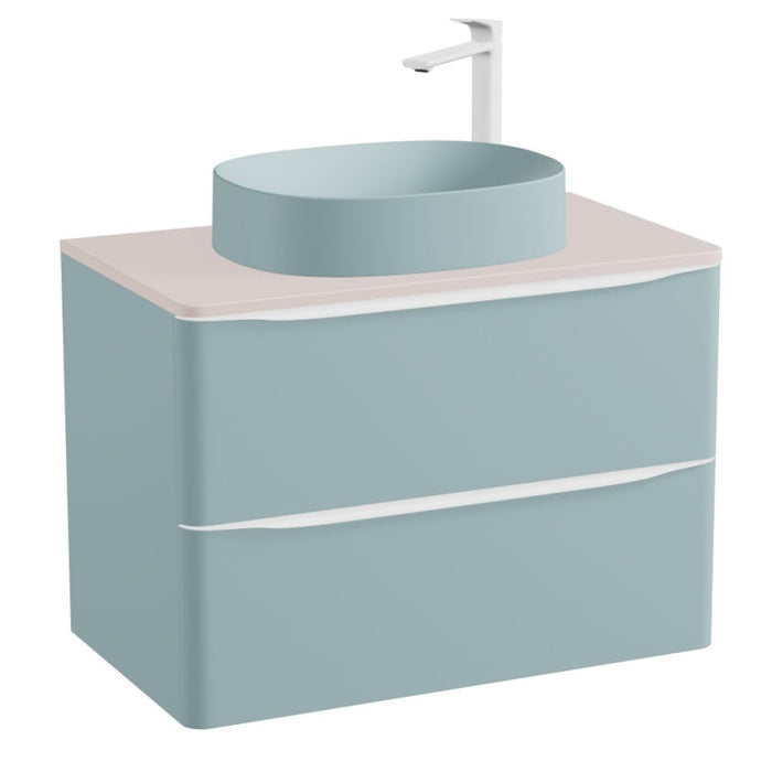 Vado Cameo 2 Drawer Wall Hung Vanity Unit With Worktop