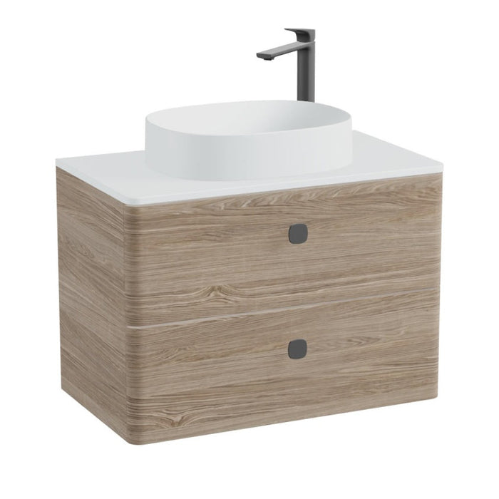 Vado Cameo 2 Drawer Wall Hung Vanity Unit With Worktop