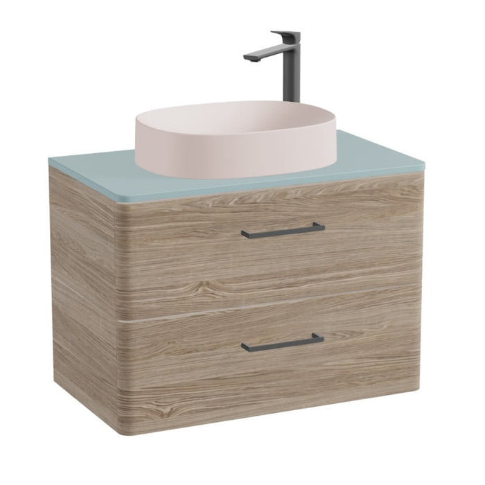 Vado Cameo 2 Drawer Wall Hung Vanity Unit With Worktop