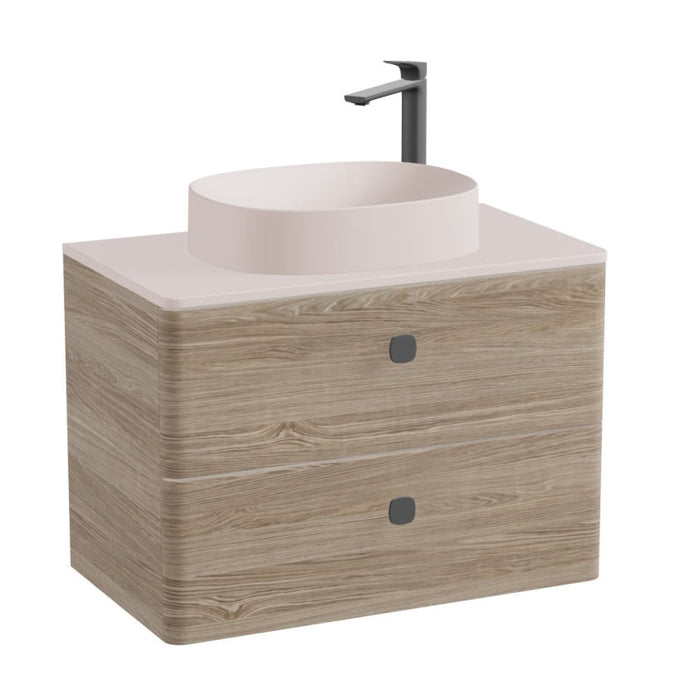 Vado Cameo 2 Drawer Wall Hung Vanity Unit With Worktop