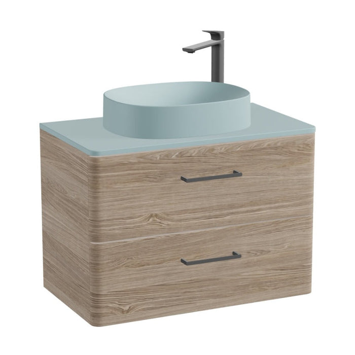 Vado Cameo 2 Drawer Wall Hung Vanity Unit With Worktop